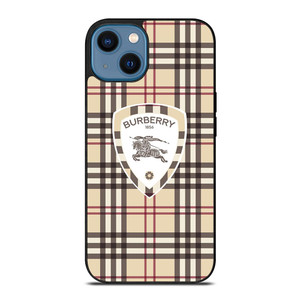 BURBERRY LONDON LOGO PATTERN 1856 ICON iPhone 14 Case Cover BURBERRY LONDON LOGO PATTERN 1856 ICON iPhone 14 Case Cover