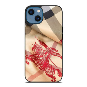 BURBERRY LONDON PATTERN LOGO EMBLEM iPhone 14 Case Cover