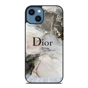 CHRISTIAN DIOR LOGO ICON ON MARBLE iPhone 14 Case Cover CHRISTIAN DIOR LOGO ICON ON MARBLE iPhone 14 Case Cover