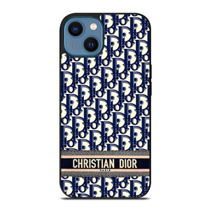 CHRISTIAN DIOR PARIS LOGO PATTERN iPhone 14 Case Cover CHRISTIAN DIOR PARIS LOGO PATTERN iPhone 14 Case Cover