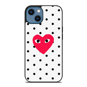 COMME DES GARCONS POLKADOT iPhone 14 Case Cover COMME DES GARCONS POLKADOT iPhone 14 Case Cover