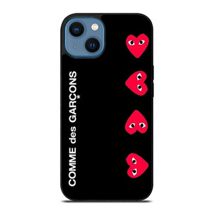 COMME DES GARCONS VERTICAL LOGO iPhone 14 Case Cover COMME DES GARCONS VERTICAL LOGO iPhone 14 Case Cover