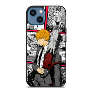 DENJI CHAINSAW MAN ANIME COLLAGE iPhone 14 Case Cover