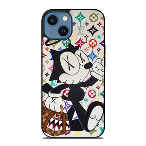FELIX THE CAT LV LOUIS VUITTON iPhone 14 Case Cover FELIX THE CAT LV LOUIS VUITTON iPhone 14 Case Cover