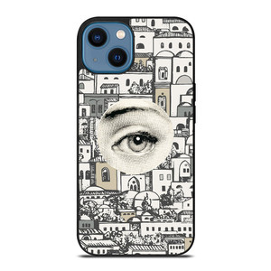 FORNASETTI EYE MEDITERRANEA iPhone 14 Case Cover FORNASETTI EYE MEDITERRANEA iPhone 14 Case Cover