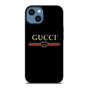 GUCCI BLACK LOGO iPhone 14 Case Cover GUCCI BLACK LOGO iPhone 14 Case Cover