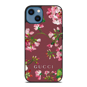 GUCCI FLORAL LOGO iPhone 14 Case Cover GUCCI FLORAL LOGO iPhone 14 Case Cover
