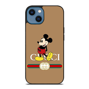GUCCI LOGO DISNEY RETRO MICKEY MOUSE iPhone 14 Case Cover