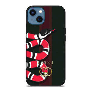GUCCI LOGO KING SNAKE iPhone 14 Case Cover