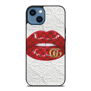 GUCCI LOGO LIPS ICON iPhone 14 Case Cover