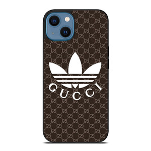 GUCCI PATTERN X ADIDAS iPhone 14 Case Cover GUCCI PATTERN X ADIDAS iPhone 14 Case Cover