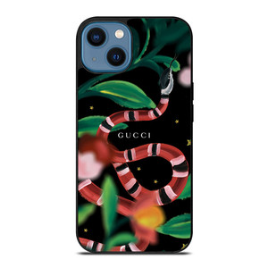 GUCCI SNAKE AND FLOWER iPhone 14 Case Cover GUCCI SNAKE AND FLOWER iPhone 14 Case Cover