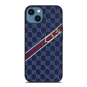 GUCCI TIE PATTERN iPhone 14 Case Cover