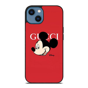GUCCI X DISNEY MICKEY MOUSE iPhone 14 Case Cover GUCCI X DISNEY MICKEY MOUSE iPhone 14 Case Cover