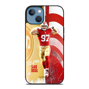 NICK BOSA SAN FRANCISCO 49ERS FOOTBALL iPhone 13 Case Cover NICK BOSA SAN FRANCISCO 49ERS FOOTBALL iPhone 13 Case Cover