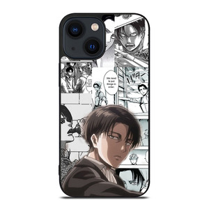 LEVI ACKERMAN ATTACK ON TITANS MANGA iPhone 14 Plus Case Cover LEVI ACKERMAN ATTACK ON TITANS MANGA iPhone 14 Plus Case Cover