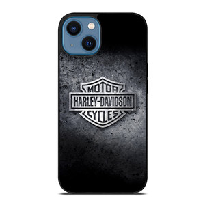 HARLEY DAVIDSON METAL LOGO iPhone 14 Case Cover HARLEY DAVIDSON METAL LOGO iPhone 14 Case Cover