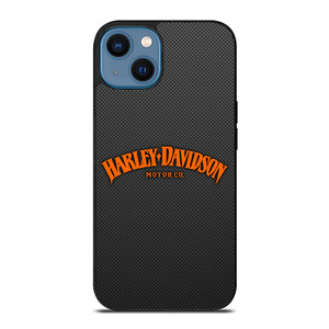 HARLEY DAVIDSON MOTOR CO CARBON iPhone 14 Case Cover HARLEY DAVIDSON MOTOR CO CARBON iPhone 14 Case Cover