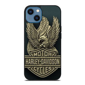 HARLEY DAVIDSON MOTORCYCLE EMBLEM iPhone 14 Case Cover