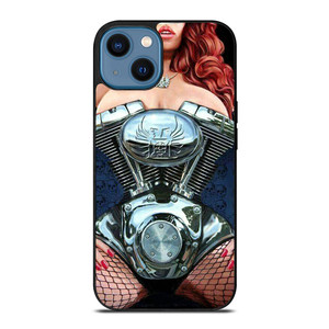 HARLEY DAVIDSON MOTORCYCLE SEXY ENGINE iPhone 14 Case Cover HARLEY DAVIDSON MOTORCYCLE SEXY ENGINE iPhone 14 Case Cover