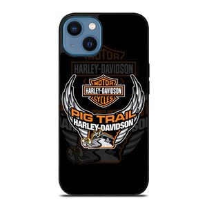 HARLEY DAVIDSON PIG TRAIL iPhone 14 Case Cover HARLEY DAVIDSON PIG TRAIL iPhone 14 Case Cover