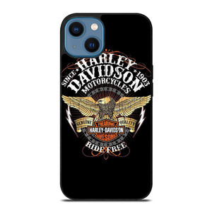 HARLEY DAVIDSON RIDE FREE iPhone 14 Case Cover HARLEY DAVIDSON RIDE FREE iPhone 14 Case Cover