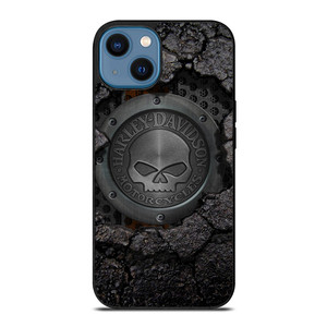 HARLEY DAVIDSON SKULL LOGO iPhone 14 Case Cover HARLEY DAVIDSON SKULL LOGO iPhone 14 Case Cover