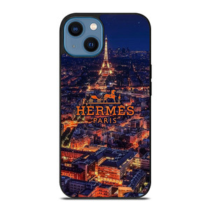 HERMES PARIS CITY LOGO iPhone 14 Case Cover