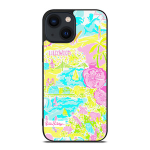 LILLY PULITZE LILLYWOOD  iPhone 14 Plus Case Cover LILLY PULITZE LILLYWOOD  iPhone 14 Plus Case Cover