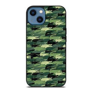 LACOSTE CAMO LOGO iPhone 14 Case Cover