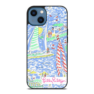 LILLY PULITZER BOAT iPhone 14 Case Cover
