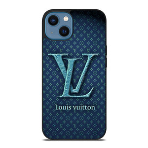 LOUIS VUITTON BLUE EMBLEM iPhone 14 Case Cover