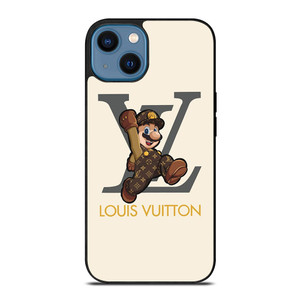 LOUIS VUITTON LOGO LV MARIO BROSS iPhone 14 Case Cover LOUIS VUITTON LOGO LV MARIO BROSS iPhone 14 Case Cover
