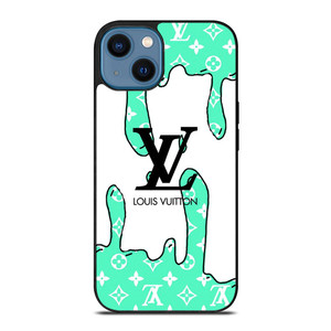 LOUIS VUITTON LV LOGO MELTING EMBLEM iPhone 14 Case Cover