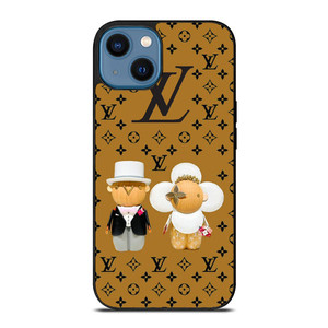 LOUIS VUITTON LV LOGO WOODEN DOLLS iPhone 14 Case Cover