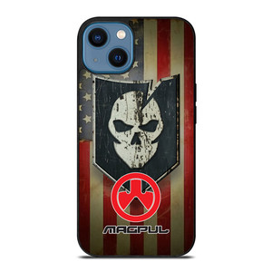 MAGPUL SKULL FLAG LOGO iPhone 14 Case Cover