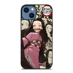 MANGA ANIME DEMON SLAYER NEZUKO KAMADO iPhone 14 Case Cover