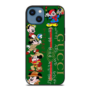 MICKEY MOUSE DISNEY GUCCI FUTURE iPhone 14 Case Cover