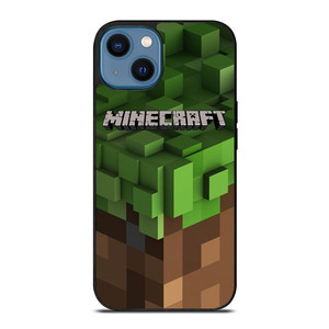 MINECRAFT LOGO CUBE iPhone 14 Case Cover