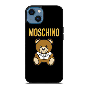 MOSCHINO BEAR LOGO iPhone 14 Case Cover