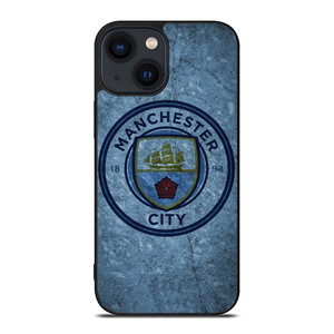 MANHESTER CITY WALL TEXTURE  iPhone 14 Plus Case Cover