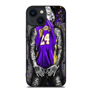 MARILYN MONROE LOS ANGELES LAKERS KOBE BRYANT iPhone 14 Plus Case Cover MARILYN MONROE LOS ANGELES LAKERS KOBE BRYANT iPhone 14 Plus Case Cover