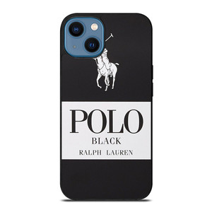 POLO RALPH LAUREN BLACK iPhone 14 Case Cover POLO RALPH LAUREN BLACK iPhone 14 Case Cover
