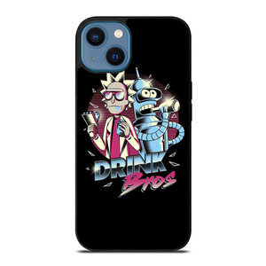 RICK AND MORTY FUTURAMA cartoon iPhone 14 Case Cover RICK AND MORTY FUTURAMA cartoon iPhone 14 Case Cover