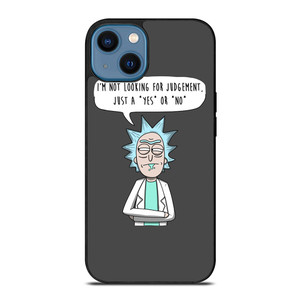 RICK AND MORTY QUOTE iPhone 14 Case Cover