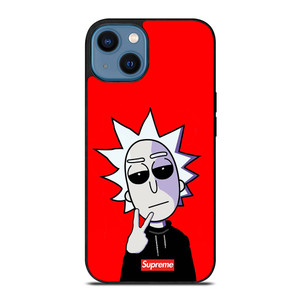 RICK AND MORTY RED SUPREME iPhone 14 Case Cover