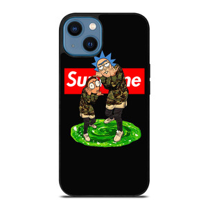 RICK AND MORTY SUPREME iPhone 14 Case Cover RICK AND MORTY SUPREME iPhone 14 Case Cover