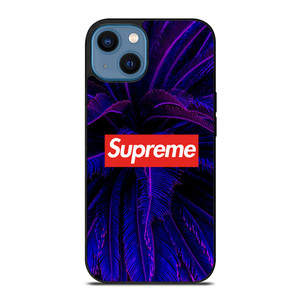 SUPREME GLOWING PALM TREE iPhone 14 Case Cover