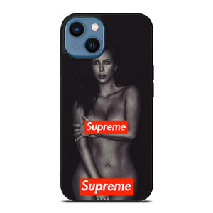 SUPREME KIM KARDASHIAN iPhone 14 Case Cover SUPREME KIM KARDASHIAN iPhone 14 Case Cover