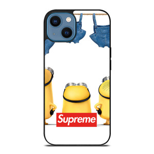 SUPREME MINIONS PANTS iPhone 14 Case Cover